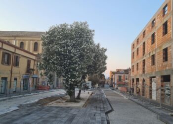Riqualificazione di piazza Luigi Razza a Vibo, i cittadini diffidano il Comune: «I lavori risultano difformi e presentano delle anomalie» – Foto