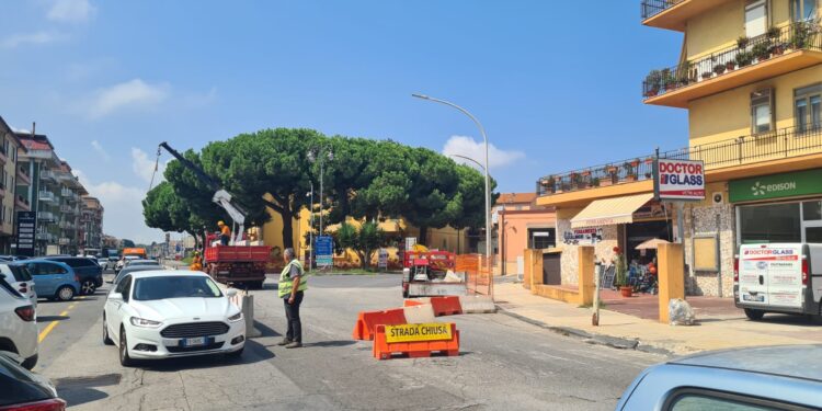 Vibo, al via i lavori sulla statale 18: ecco cosa sarà fatto tra viale Affaccio, Moderata Durant e via Saragat – Foto