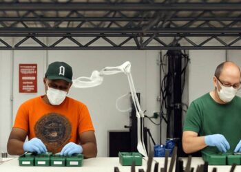 Due operai al lavoro