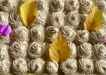 Una immagine di una delle due torte Giardino d'autunno