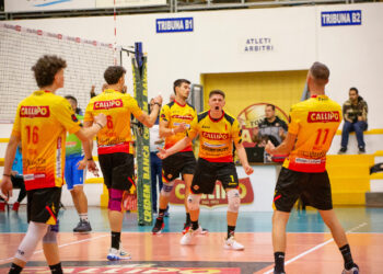 Volley Serie B maschile, la Tonno Callipo vince e sale a quota cinque in classifica