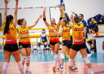 Pallavolo Serie B2 femminile, cinquina per la Tonno Callipo che rimane in vetta alla classifica