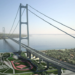 Le immagini del render in 3d del Ponte sullo Stretto