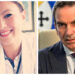 Il medico di Vibo Valentia, Alessia Piperno, ed il presidente della Regione Calabria, Roberto Occhiuto