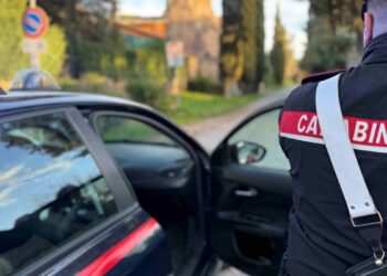 Una foto dei carabinieri. Sono stati loro a trarre in arresto l'imprenditore calabrese