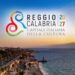 Una immagine di Reggio Calabria con il logo della candidatura a Capitale Italiana della Cultura 2027