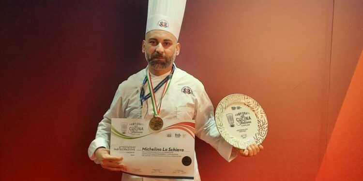 Lo chef vibonese Michele Lo Schiavo conquista il bronzo ai campionati italiani di cucina