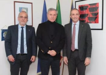 Nella foto Arena, Zimbalatti e Agostinelli