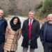 Una foto del presidente L'Andolina insieme agli amministratori di Brognaturo