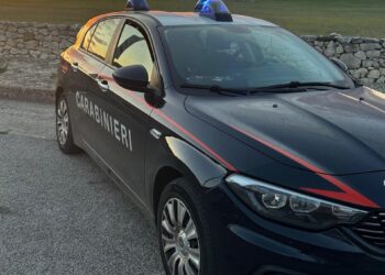 Una pattuglia dei carabinieri