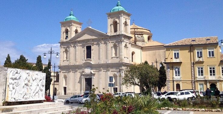 Un'immagine del duomo di San Leoluca a Vibo Valentia