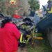 Una immagine dei soccorsi a seguito del trafgico incidente in Calabria