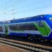 Un'immagine di un treno attivo sul territorio calabrese