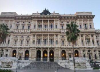 Una foto della Corte di Cassazione a Roma