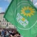 La bandiera di Europa Verde - Verdi