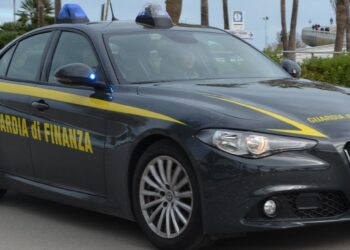 Una pattuglia della Guardia di Finanza