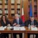 La conferenza stampa sugli interventi al campo rom di Lamezia