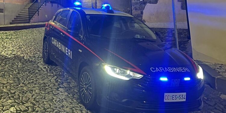 Una pattuglia dei carabinieri