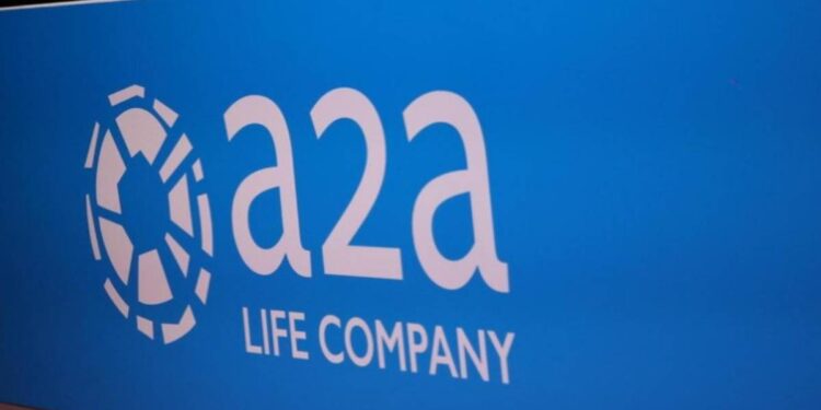 Il logo della A2a, che ha subito un furto nella sede di Catanzaro