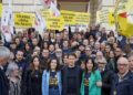 L'iniziativa del Movimento 5 Stelle a Cosenza, alla presenza del leader Giuseppe Conte