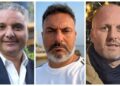 Da sinistra: Pasquale La Gamba, Fausto De Angelis e Antonio Schiavello