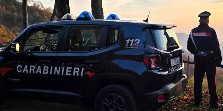 Una pattuglia dei carabinieri