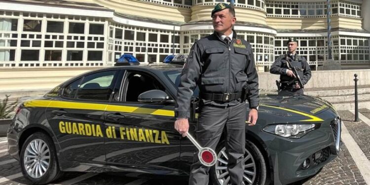 I militari della Guardia di finanza