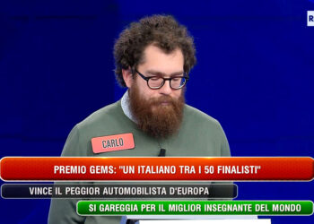 La storia del docente di Spilinga Giuseppe Fiamingo finisce a “L’Eredità” di Rai Uno – Video