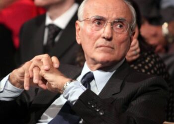 Una foto di Lucio Villari, storico calabrese e noto docente