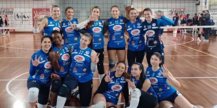 Pallavolo Serie C femminile, nella gara play off netta vittoria per il Panificio Pesce