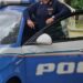 Una pattuglia della Polizia di Stato
