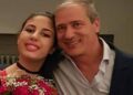 Una immagine di Rachele Nardo insieme al padre Domenico