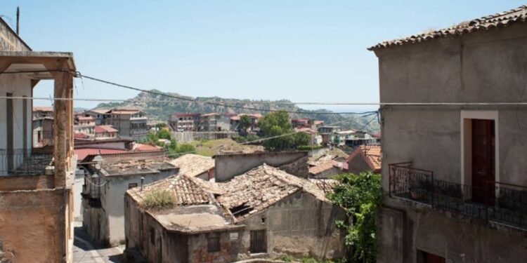 Uno scorcio di San Luca in Calabria