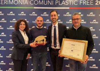 Jonadi diventa “Comune Plastic Free”, il riconoscimento a Napoli