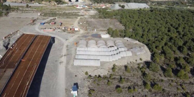 Il cantiere della statale 106 tra Sibari e Rossano