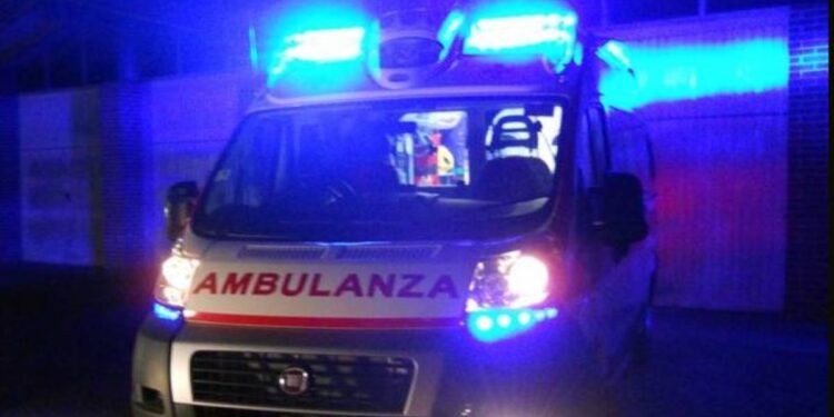 Una ambulanza