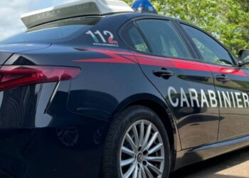 Una pattuglia dei carabinieri