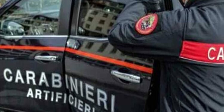 I carabinieri del nucleo artificieri