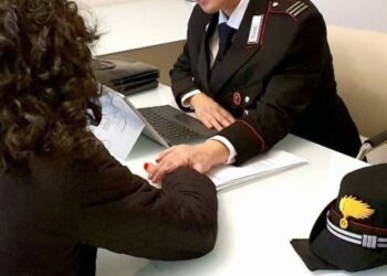 La denuncia di una donna ai Carabinieri