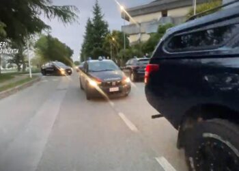 Una operazione dei carabinieri a Vibo Valentia
