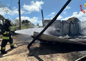 A Zungri un incendio distrugge un capannone: distrutti attrezzi agricoli e un trattore