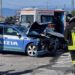 Scontro sulla 606 per Sant’Onofrio tra un’auto e una pattuglia della polizia: ferita una donna