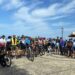 Una foto di gruppo della Pedalata Cicloturistica sulla Costa degli Dei