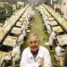 Il patron Pippo Callipo nello stabilimento di Pizzo Calabro
