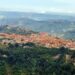 Una immagine dall'alto di Piscopio, frazione di Vibo Valentia