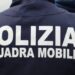Un agente della Squadra Mobile della Polizia di Stato