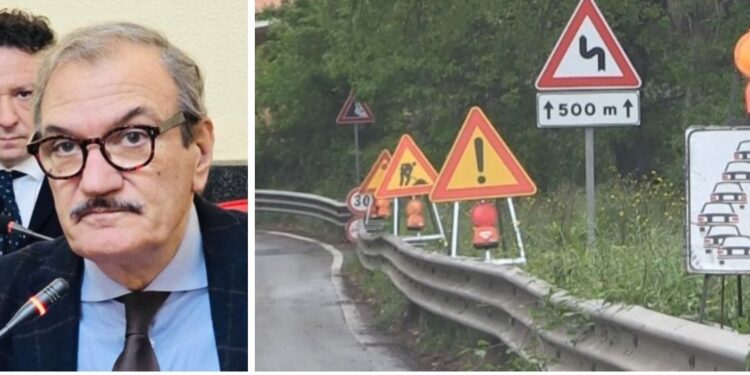 Statale 18 a senso unico alternato tra Vibo e Longobardi. Romeo all’Anas: «Disagi e gravi danni economici»