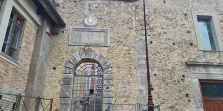 L'ingresso del sistema bibliotecario vibonese