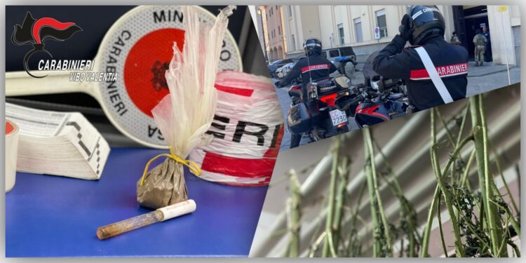 Spaccio di droga sull’uscio di casa: arrestati nel Vibonese padre e figlio