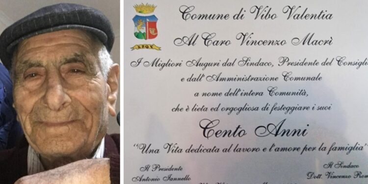 Cittadino di Triparni scompare alla vigilia dei 100 anni, il Comune ne omaggia la memoria
